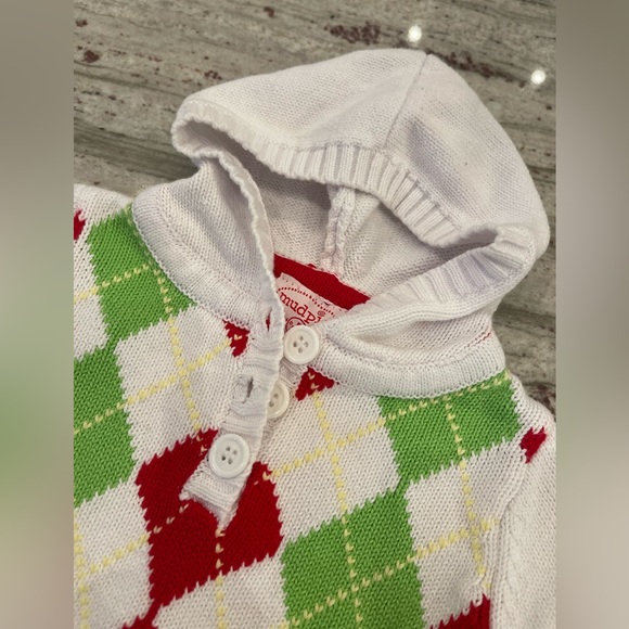 Mud pie baby toddler Christmas sweater size 0-6 months - Picture 5 of 7